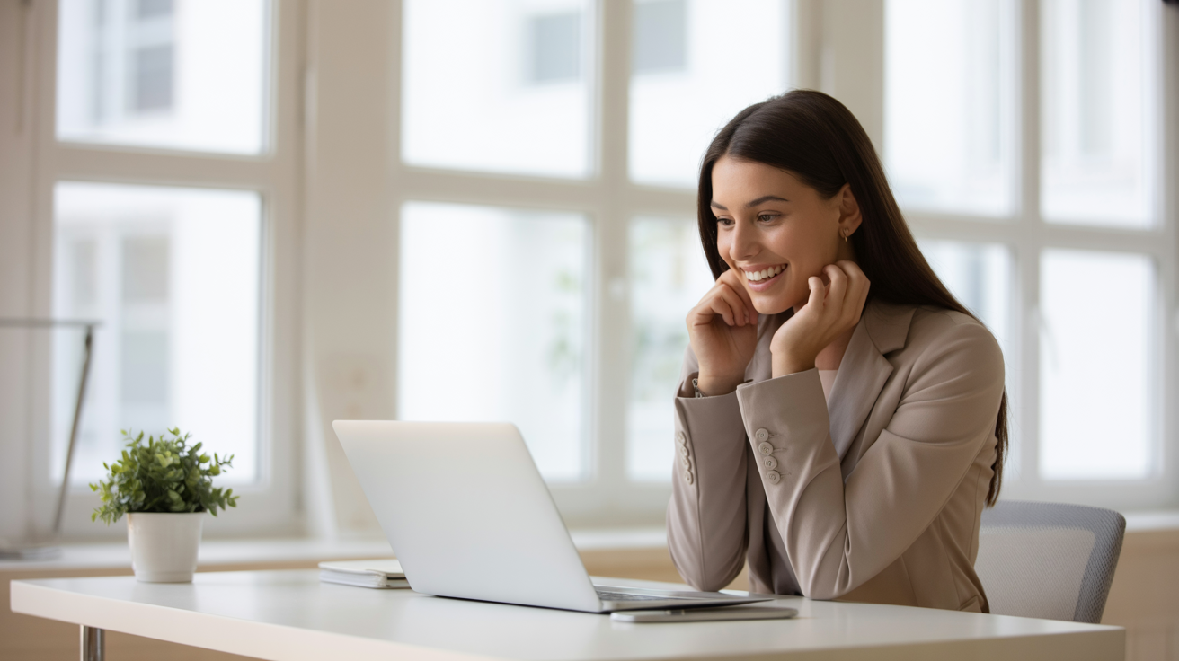 Person exploring automation for the first time